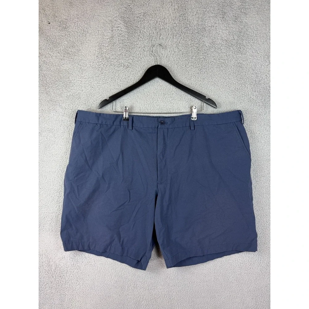 Vineyard Vines On-The-Go Shorts Mens 50 Blue Stretch Chino 10 Inseam Big Tall